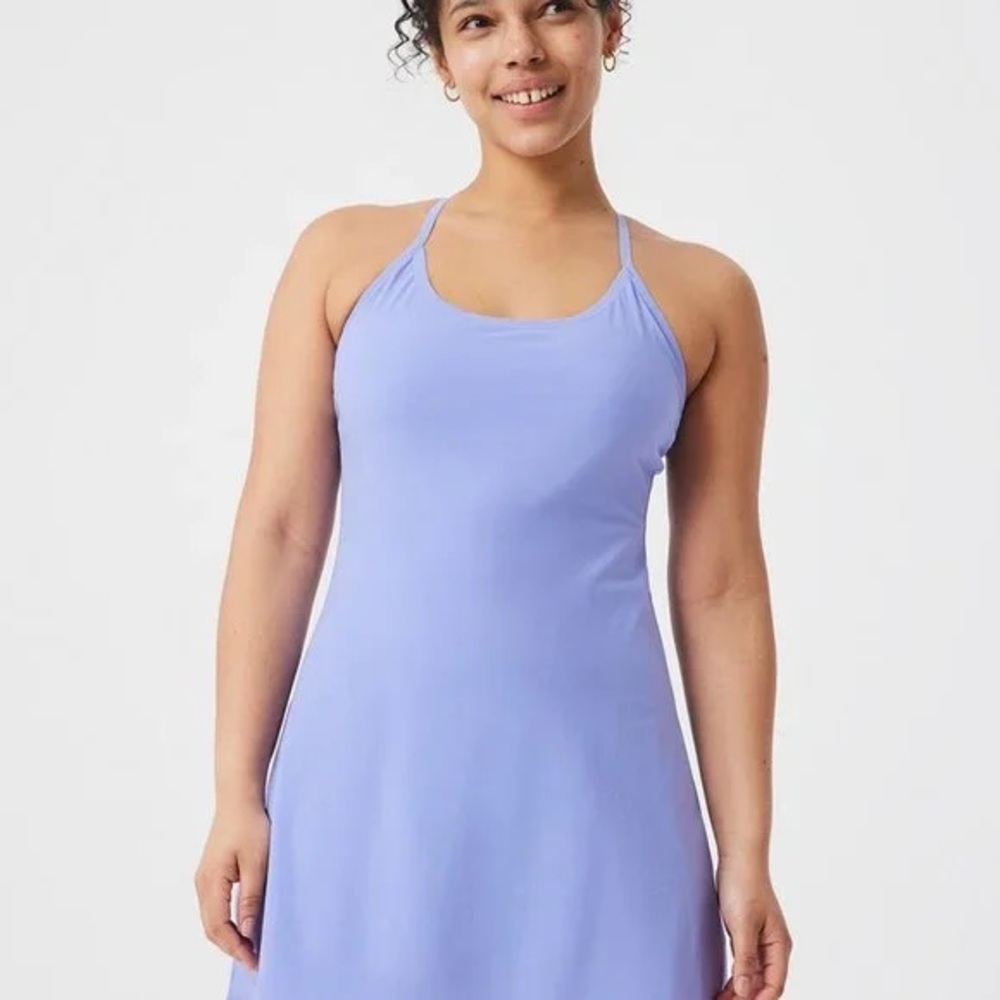 NWT Outdoor Voices The Exercise Dress Dayflower size L and XL